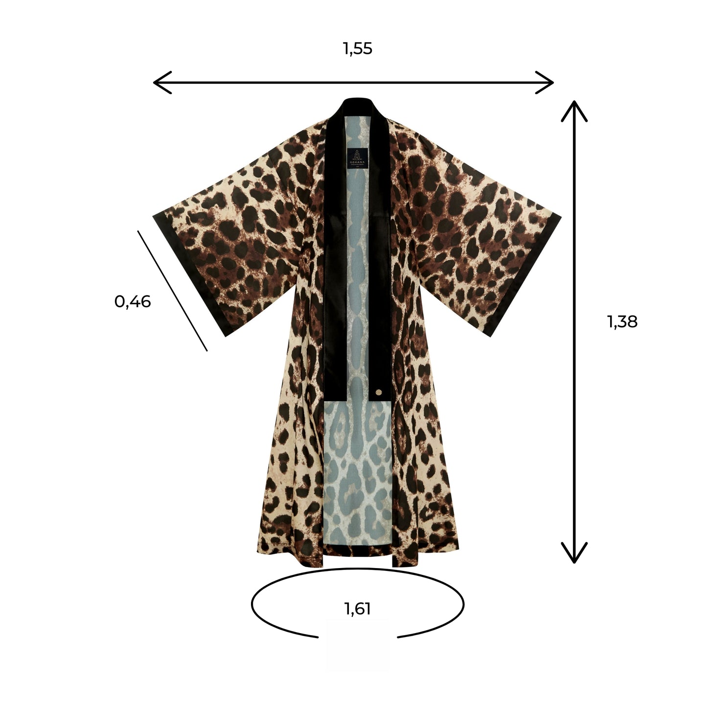 Yogore Kimono / Animal Print