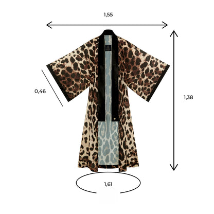 Yogore Kimono / Animal Print