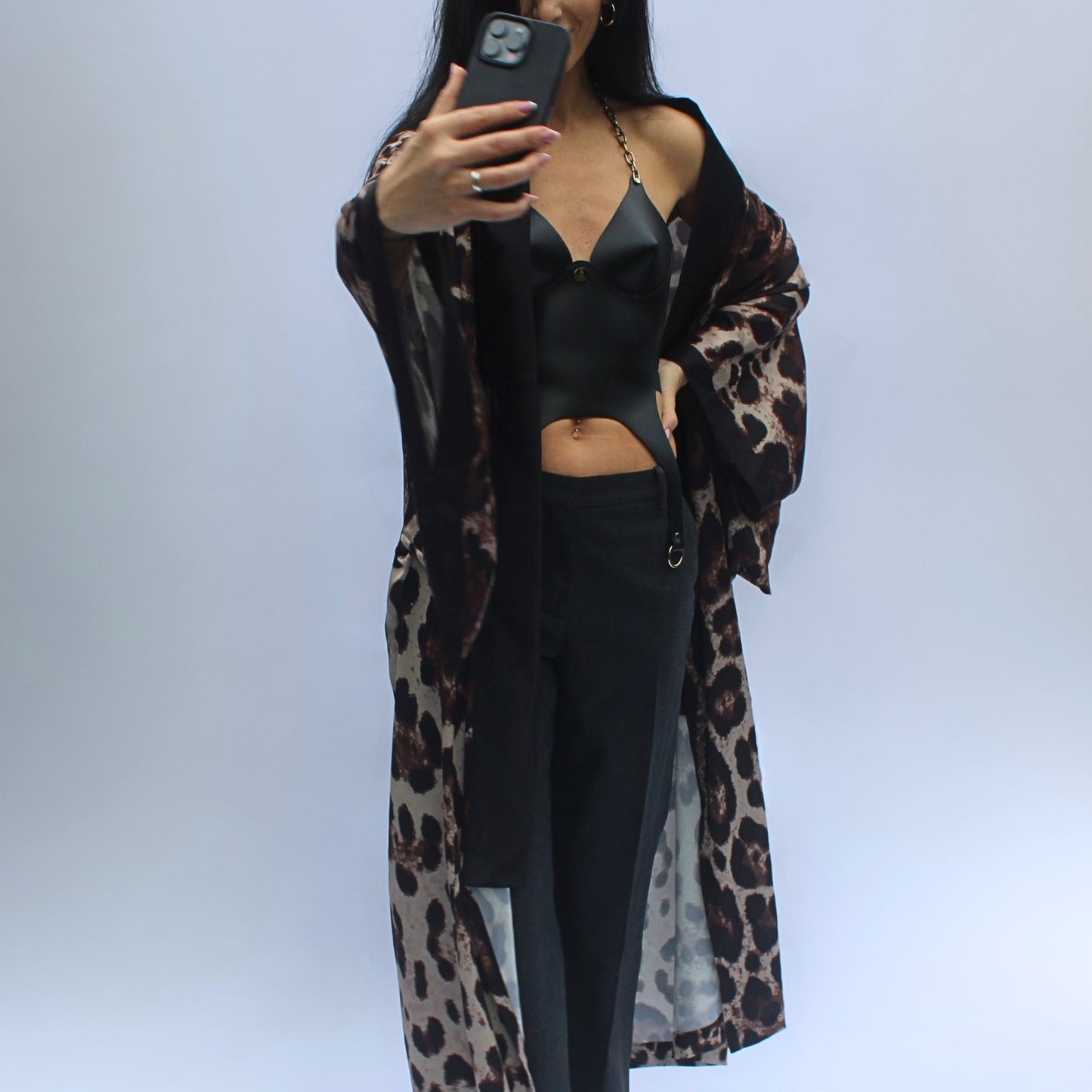 Chēn top / Chain Vegan Leather Top