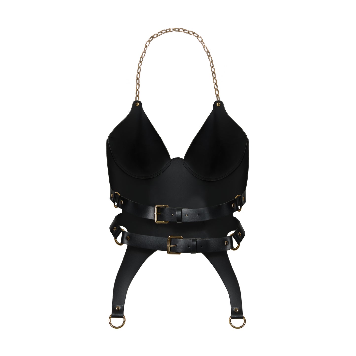 Chēn top / Chain Vegan Leather Top