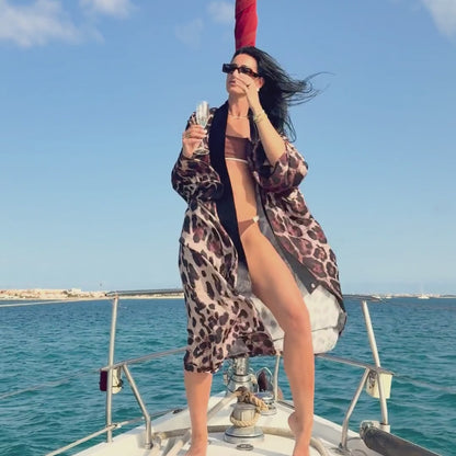 Yogore Kimono / Animal Print