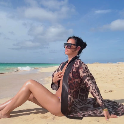 Yogore Kimono / Animal Print